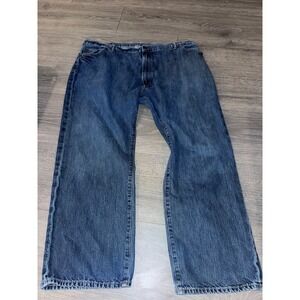 Polo Ralph Lauren Mens 46x30 Classic Fit Straight Leg Blue Denim Jeans‎ big